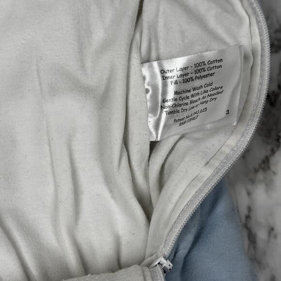 BABY MERLIN'S MAGIC SLEEPSUIT Baby Blue Swaddle Wrap Transition Sleeper 3-6M - Picture 2 of 10